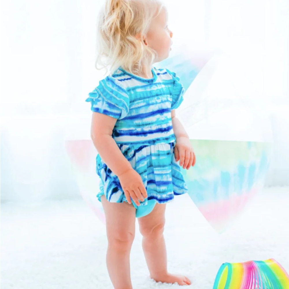 2pc Peplum Bummie Set- CRUZ